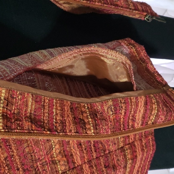 Christopher & Banks. Colorful Vest; Full Front Zipper; Interior Pockets. Size 3X - Picture 8 of 15